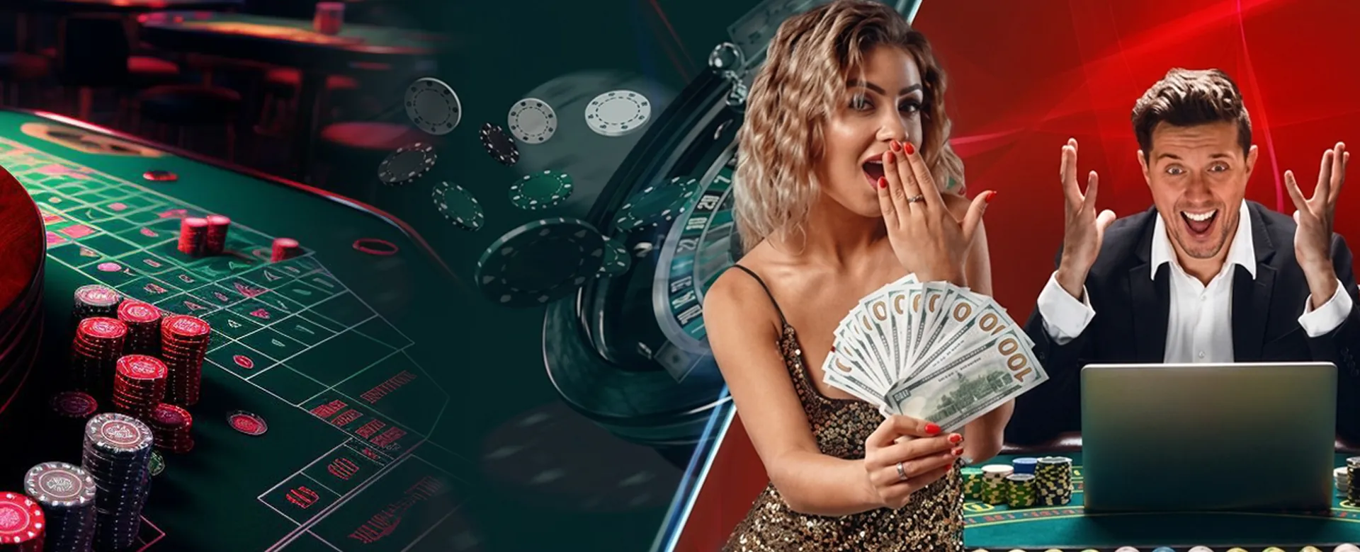 Player focusing on a casino game with nino gaming